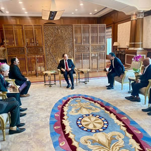 Meru Jaya POME Solutions team visiting the Prime Minister of Malaysia, Y.A.B Dato’ Seri Anwar bin Ibrahim